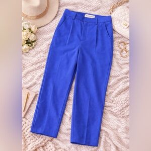 Abercrombie & Fitch Vibrant Blue Women's Trousers